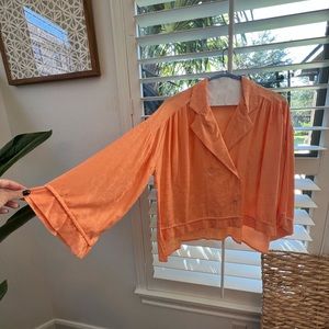Vita Grace Papaya short set (M/L)